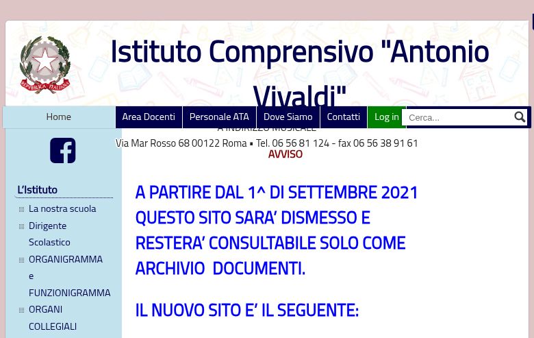 Istituto Comprensivo "Antonio Vivaldi" – A INDIRIZZO MUSICALE